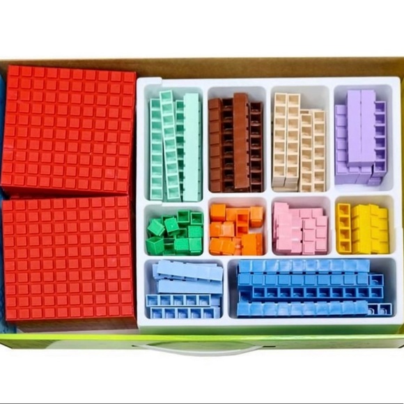 Math U See Integer Block set Math Manipulatives Math counting blocks - Picture 2 of 2